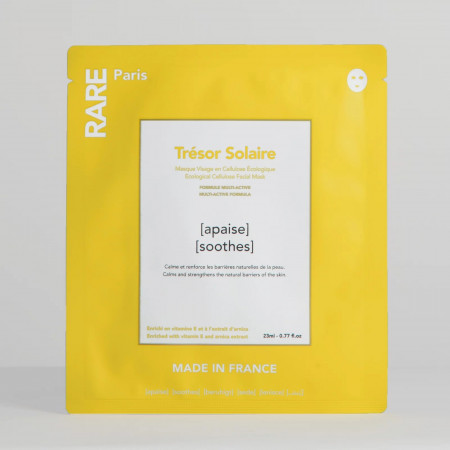 RARE PARIS TRÉSOR SOLAIRE SOOTHING FACE MASK – RAMINANTI VEIDO KAUKĖ
